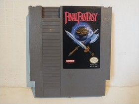 Final Fantasy Nintendo NES Game Cartridge Tested