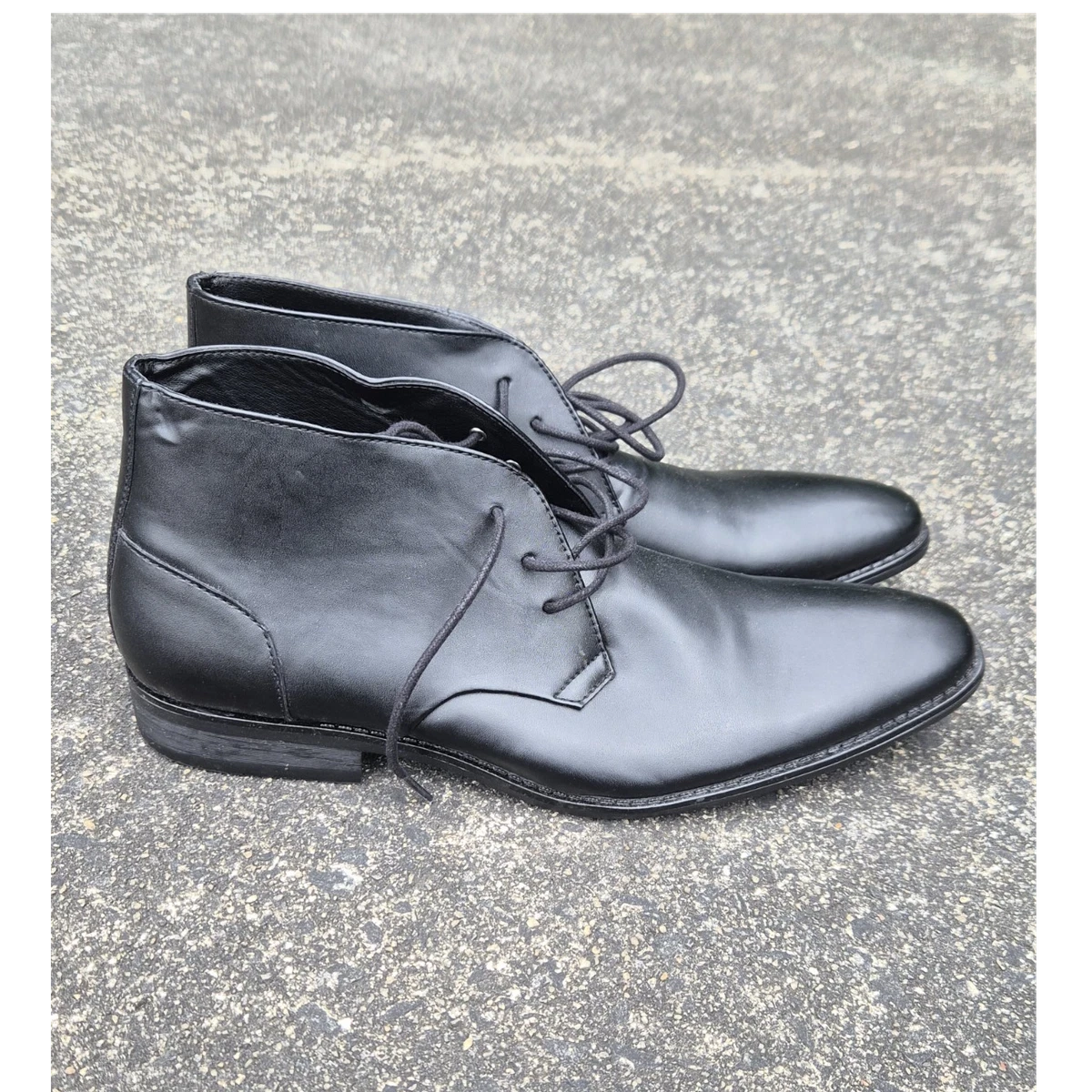 Calvin Klein Black Solid Boots for Men | eBay