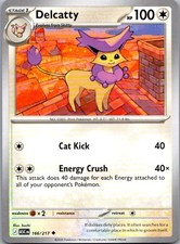 Delcatty 166/217 Uncommon Ascended Heroes Pokemon Near Mint