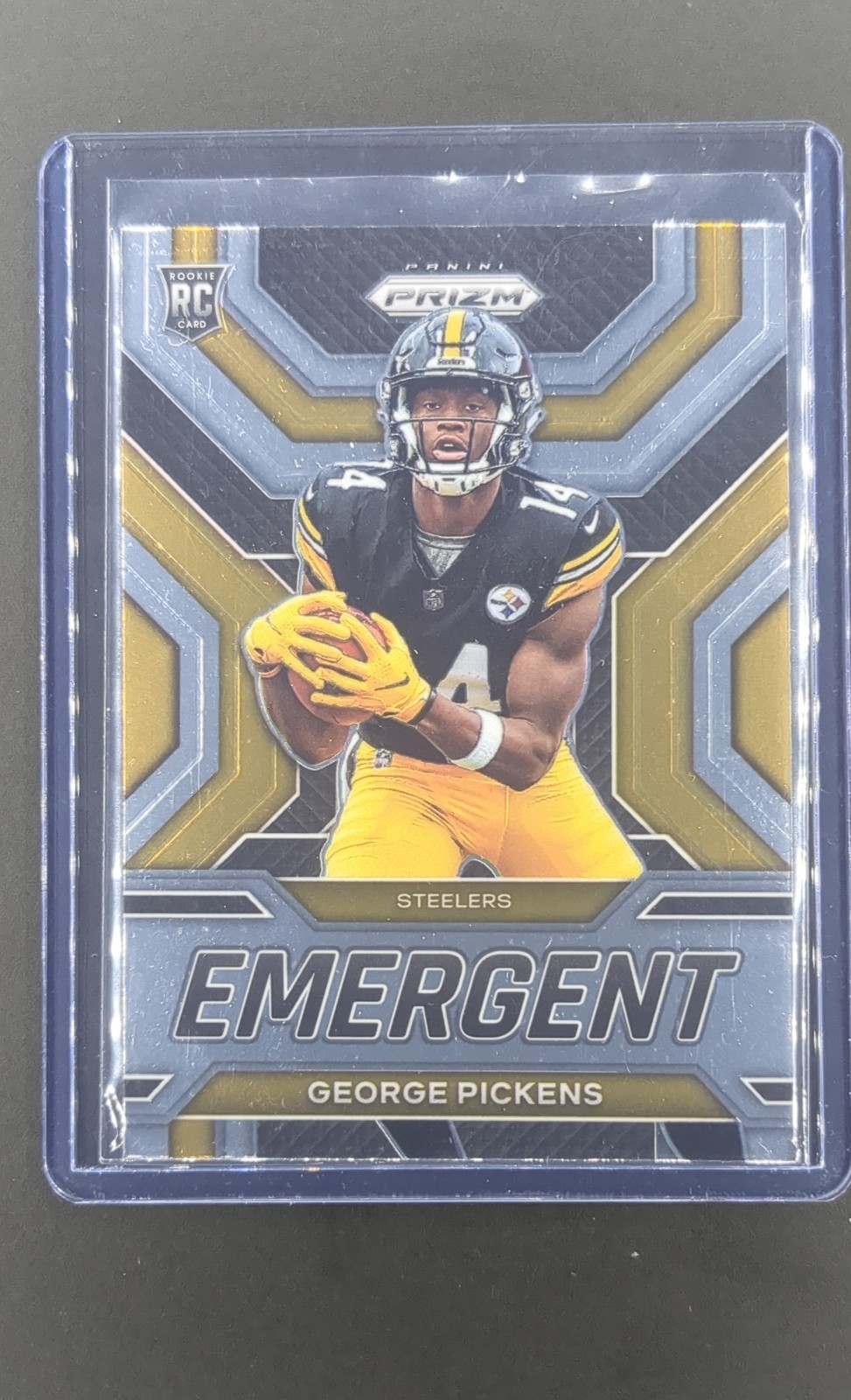 2022 Panini Prizm - Emergent George Pickens #E-17 Silver Prizm (RC)
