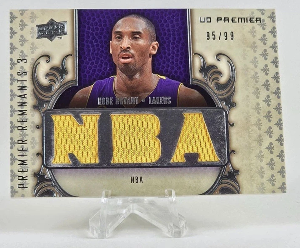 Kobe Bryant 2008 Upper Deck Premier Remnants Triple #PR3KB Lakers /99 RARE - Image 2 of 3