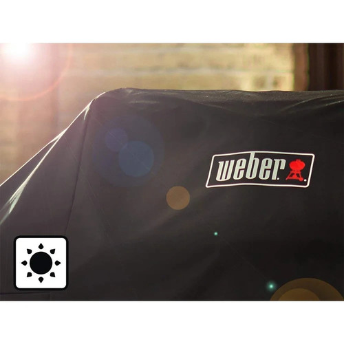 Weber 7152 22" Performer Charcoal Premium & Platinum Grill Factory OEM Cover NEW - 第 5/8 張圖片