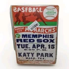 1940s Kansas City Negro Leagues 12 X 8 Inches Retro Metal Tin Sign - Vintage Art