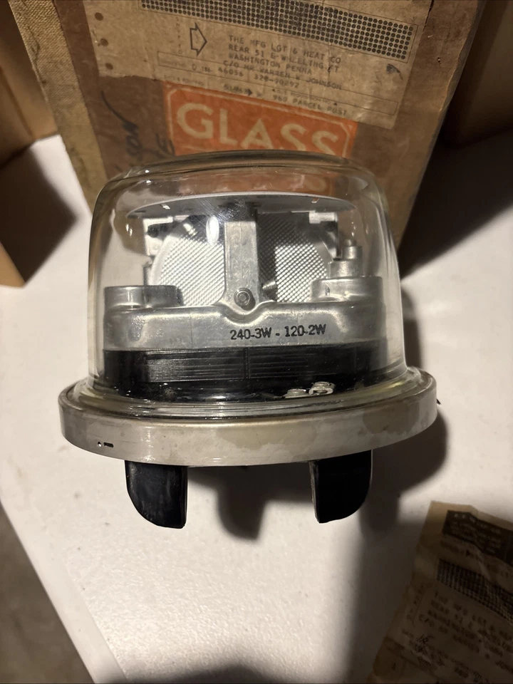 Medidor de vatio-hora General Electric I-55-S - Cat. 644X69 - CL 100, 120 Nuevo Stock Antiguo Foto 3 de 4