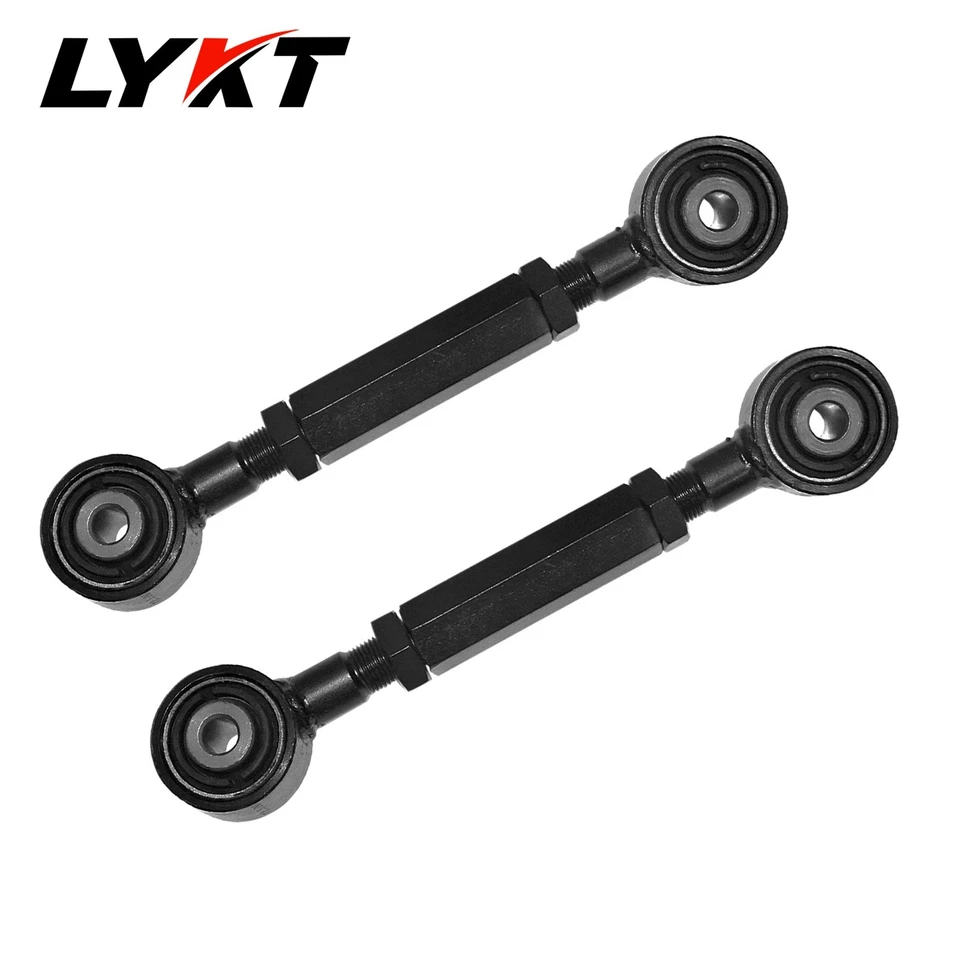 LYKT 2pcs Rear Adjustable Alignment Toe Control Arms Kit for Ford、Mazda、Volvo Foto 4 de 4