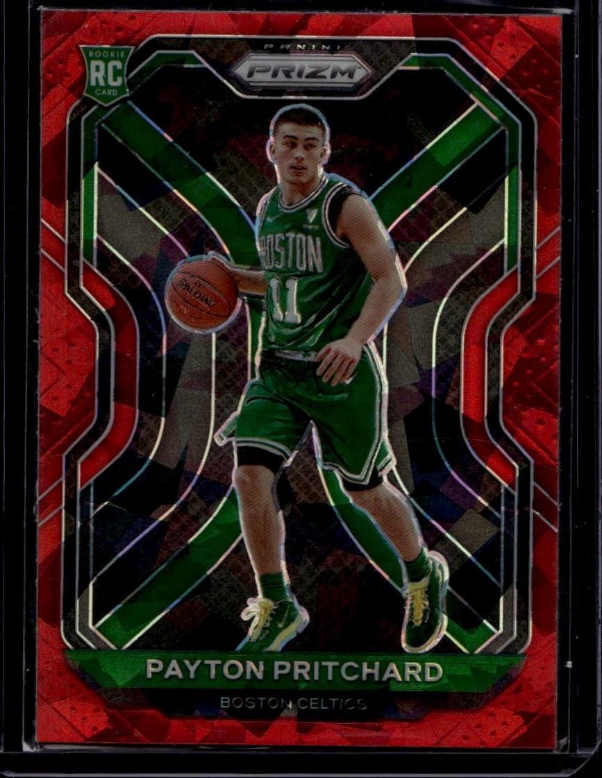 2020-21 Panini Prizm #257 Payton Pritchard Red Ice Prizms