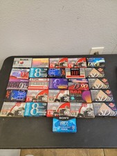 Mixed Lot of 26 TDK Maxell  Sony 8mm Camcorder Video Tapes Sealed New