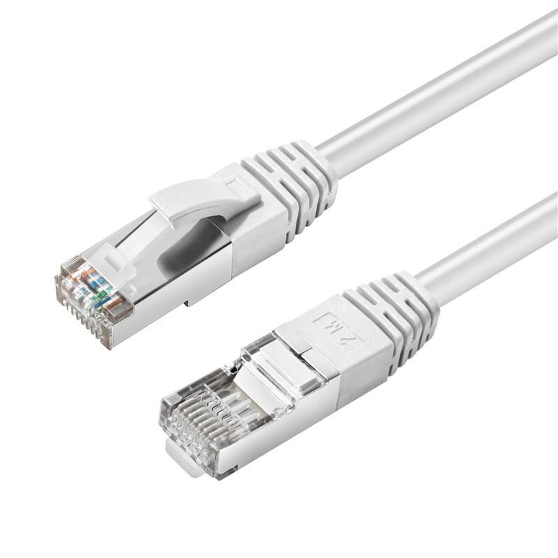 MicroConnect CAT6A S/FTP 15m White LSZH  Shielded Network Cable, LSZH,