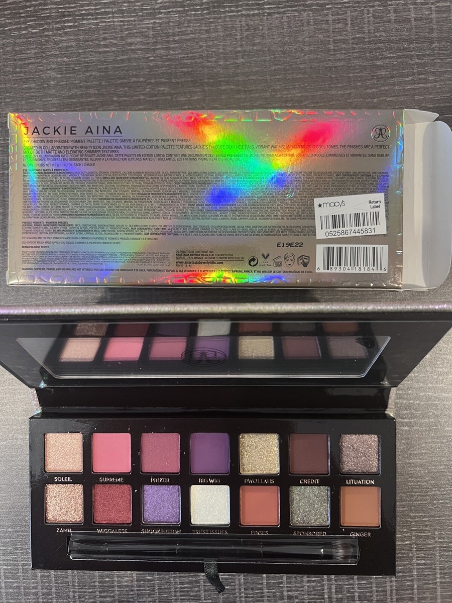 新品未使用 ANASTASIA JACIE AINAアイシャドウパレット Anastasia Beverly Hills Jackie Aina Eyeshadow Palette