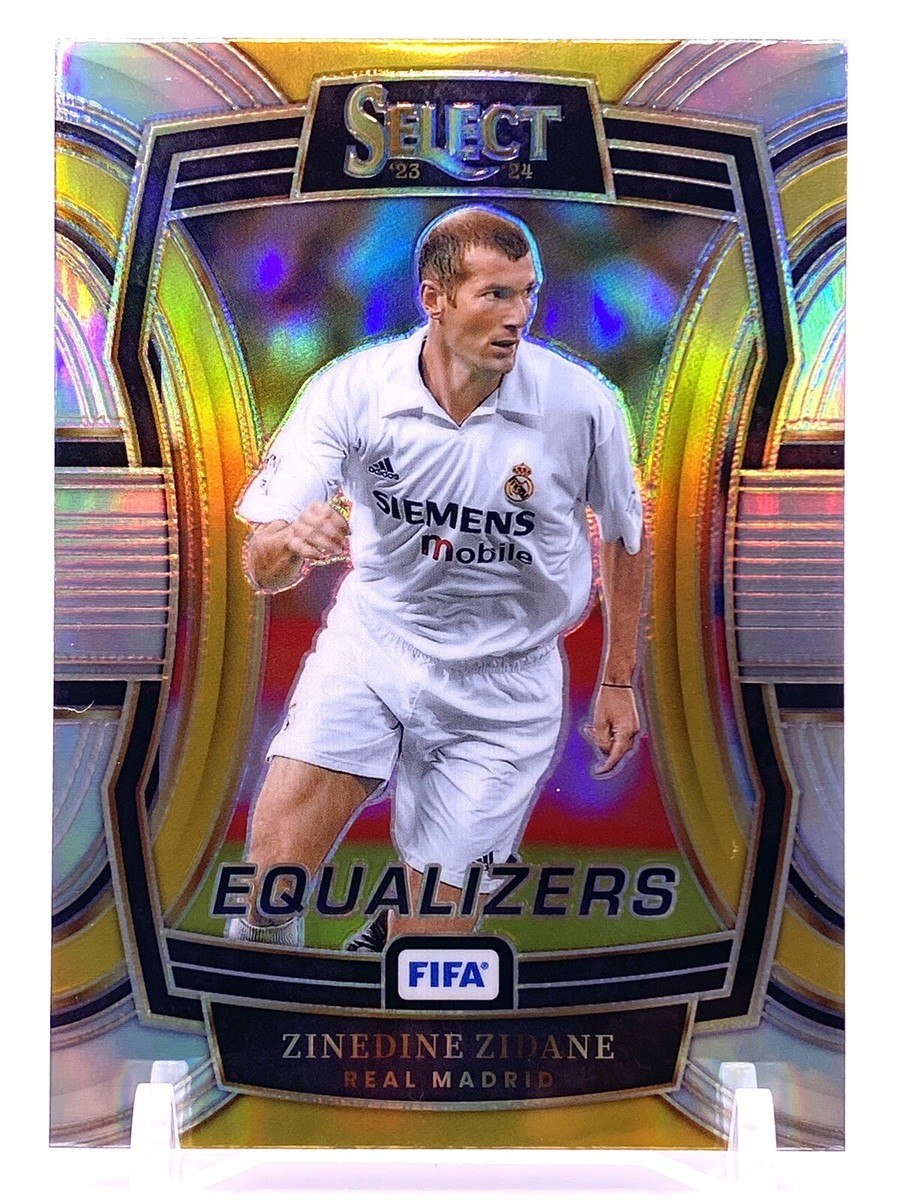 2023-24 Panini Select FIFA Silver Prizm Equalizer ZINEDINE 2023-24 Panini Select FIFA Silver Prizm Equalizer ZINEDINE