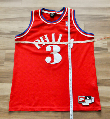 Allen Iverson Philadelphia 76ers Sixers Nike Jersey Swingman 1964