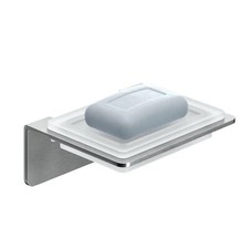 Glasablage Waschbeckenablage WEISSENSTEIN Badablage Seife OHNE BOHREN Badezimmer