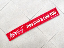 Budweiser THIS BUDS FOR YOU drip mat bar mat ...
