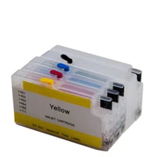 1X For OfficeJet Pro 7720 7740 8210 8710 Refillable Ink Cartridge With ARC Chip 