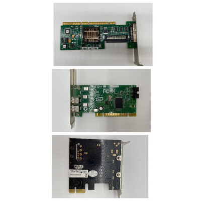 Lot of 3 pcs   LSI LS2-FAE10(B) & StarTech PEXUSB3S23 & LSI L1-01083-01