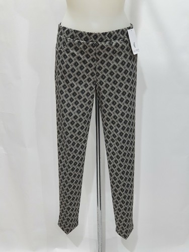 Pantaloni Carla Ferroni in Fantasia geometrica con elastico Made in Italy  -30% | eBay