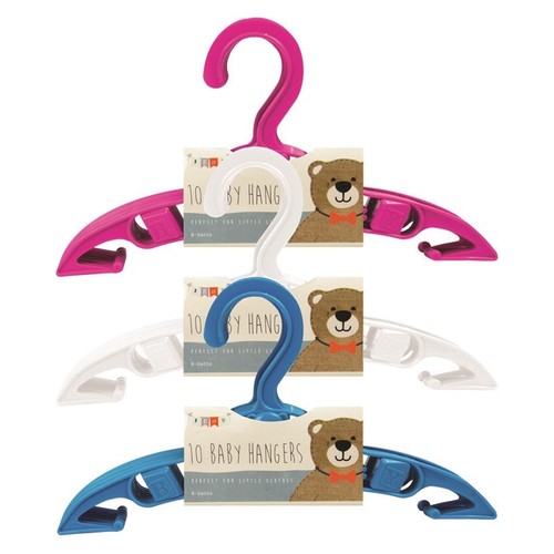 `BABY TODDLER KIDS CHILDREN PLASTIC COAT CLOTHES HANGERS HANGER BOY