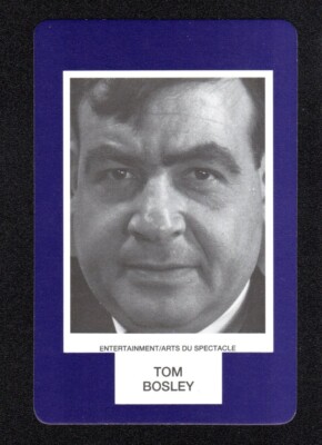 Tom Bosley Actor 1993 Face To Face Game Card Canadian Issue