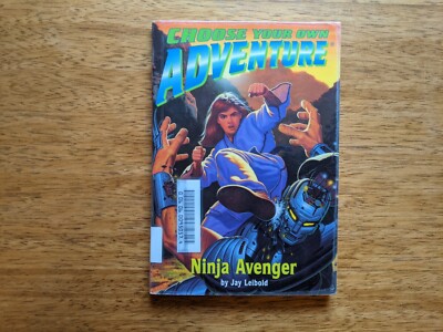 Rare Choose Your Own Adventure #179: Ninja Avenger CYOA Gamebook 1st Edition