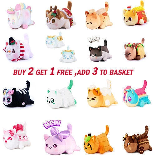 Xmas Meemeows Lebensmittel Aphmau Katzen puppe Spielzeug niedliche Plüsch Doll - Bild 2 von 48