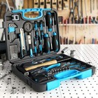 60PCS Hand Tool Set Kit with Carry Storage Case