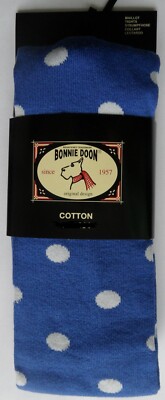Bonnie Doon Strumpfhosen in blau mit Dots Gr.68-74 neu 