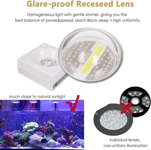 High PAR Aquarium LED Light with Touch Control for Vibrant Coral Growth 18-24” - Picture 6 of 11