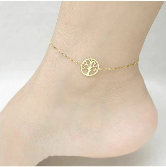 Gold plated store leg chain