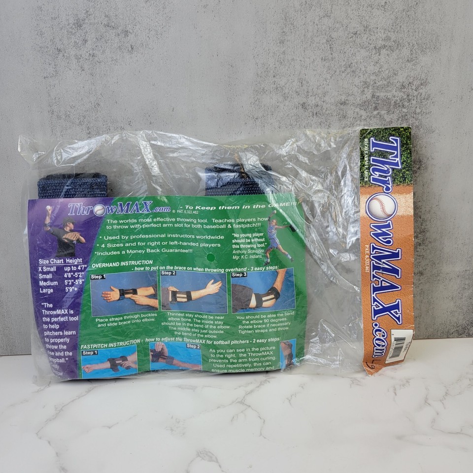 ThrowMAX Flexible Elbow Brace Large Right Arm eBay
