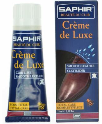 Saphir Creme de Luxe - Black (75 ml)