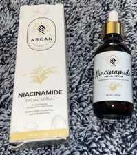 Argan Cosmetics 10 pure Niacinamide Facial Serum w/ Hyaluronic Acid, Zinc 2oz