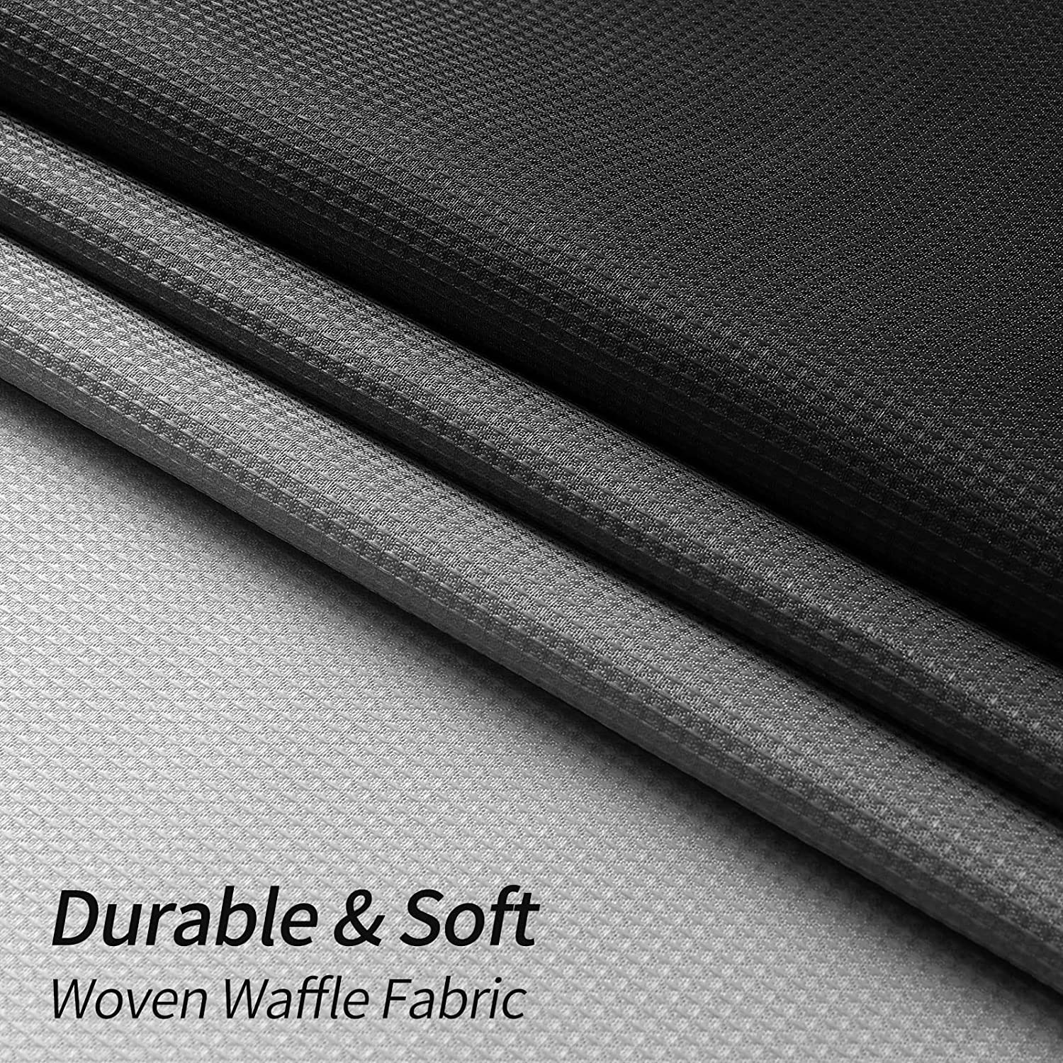 Black Ombre Shower Curtain 72 X 78, Waffle Long Shower Curtain Sets, 78