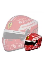 CHARLES LECLERC 1/2 SCALE OFFICIAL BELL FERRARI HELMET 2022 SEASON BRAND NEW