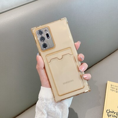 Fashion Slim Shockproof Card Slot Phone Case For Samsung Galaxy A16 A54 A13 A32