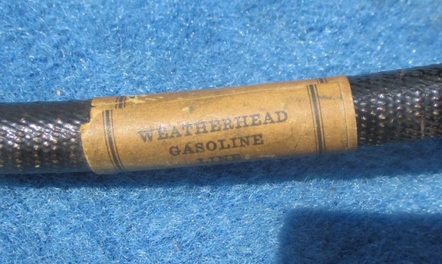 1937 1938 1939 1940 1941 Hudson Terraplane línea de combustible equipada NOS # 11035 Foto 3 de 4