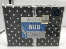 Twin XL Sheet Set, 600 TC,55 Cotton. One Flat, Fitted, Two PillowCase