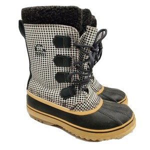 sorel houndstooth boots