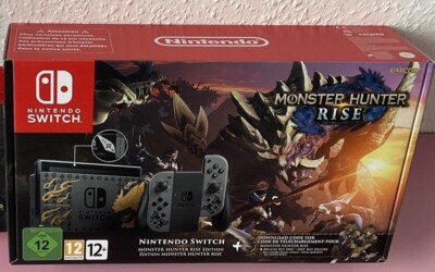 Nintendo Switch Monster Hunter Rise Edition- Neu & Ovp