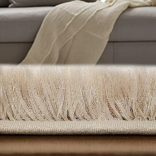 Fluffy Rugs Large Shaggy Rug Bedroom Living Room Anti Slip Soft Carpet Floor Mat - Picture 4 of 38