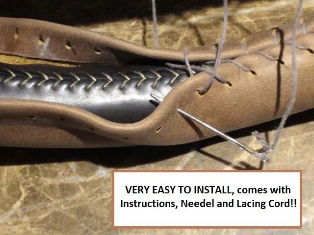 04 05 Ford F150 2x2 SuperCrew doble cabina King Ranch cuero cubierta del volante Foto 3 de 4