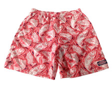Vineyard Vines Preppy Board Shorts Mens Medium Fish Print Mesh Lined Swim Trunks