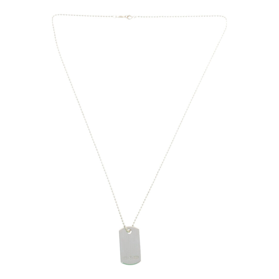 Tiffany Co. 1837 Makers I.D. Tag Pendant 63448664 Silver Tiffany Co. 1837 Makers I.D. Tag Pendant 63448664 Silver