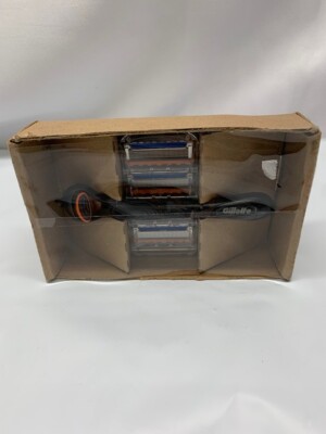 Gillette 5-Blade Fusion5 Razor 1 Handle & 4 Cartridges* Open Box
