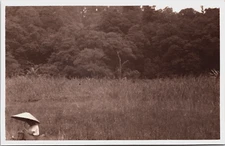 Indonesia Field Vintage RPPC B207
