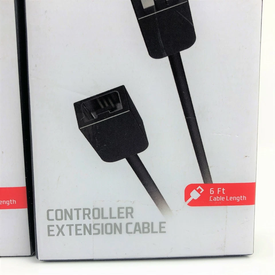 Lot Of 2 YOK 6 Ft Controller Extension Cable For Mini NES SNES Nintendo Wii - Image 3 of 4