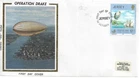 JERSEY OPERATION DRAKE 1980 TYPED FIRST DAY COVER MY REF 932