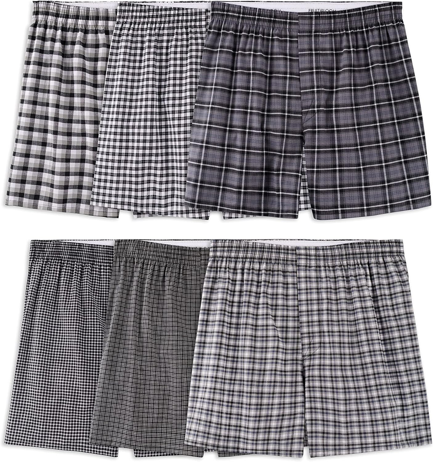 Men'S Cotton Stretch Boxer Shorts