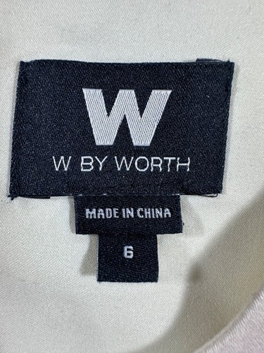 W By Worth Womens Bloomcore Preppy Floral A-Line Dress Size 6 Sleeveless Work - Picture 6 of 13