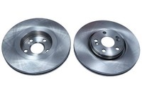 2Er Set Bremsscheiben MaXgear 19-1305 Renault 77 01 207 378 82 00 177 023