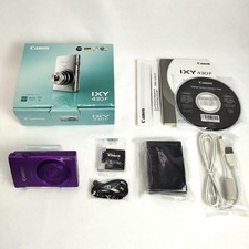 Canon IXY 430F Purple 16.1MP 5x Optical Zoom Digital Camera IXUS 245 HS w/Box